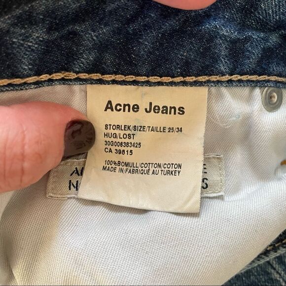Acne Jeans Hug/Lost Straight Slim - Picture 6 of 7